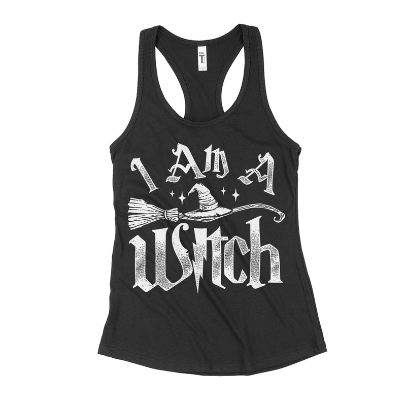 I Am A Witch Women's Racerback Tank Top