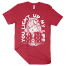 light my life leatherface shirt