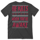 Richard Ramirez Christmas Shirt Back Grey