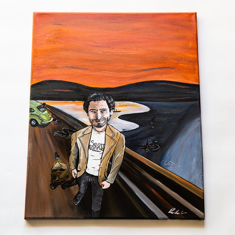 Ted Bundy Painting
