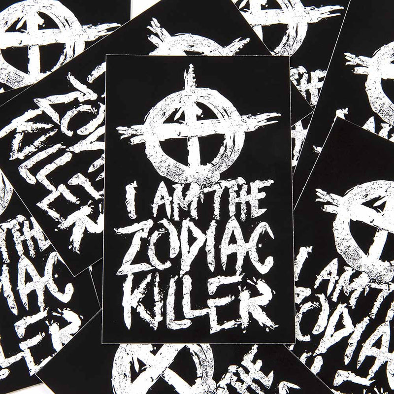 zodiac killer sticker