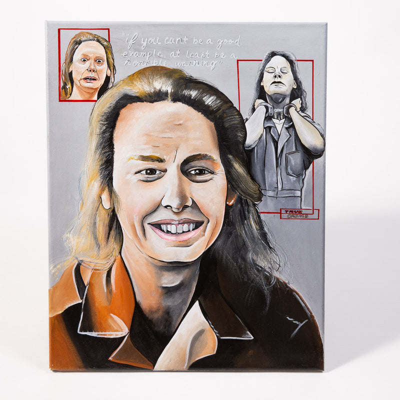  Aileen Wuornos Serial Killer Art Painting