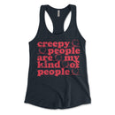Creepy People Womens Tank