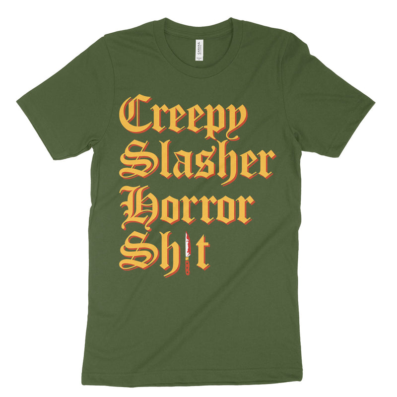 Creepy Slasher Horror T Shirt