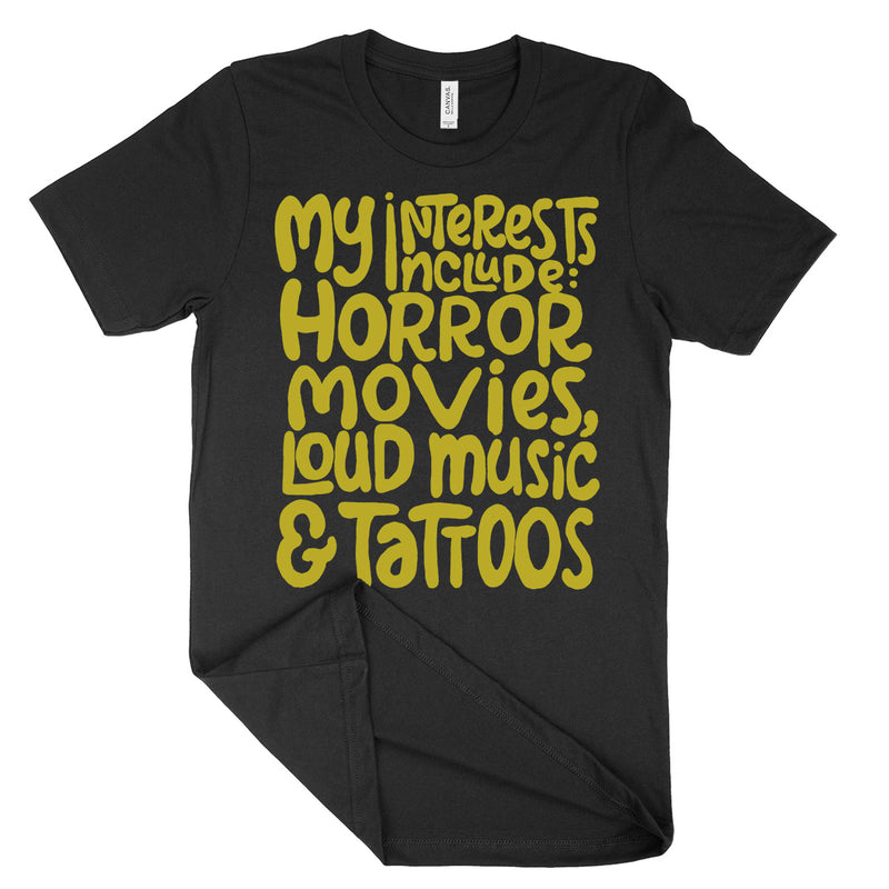 Horror Loud Music Tattoos Shirt