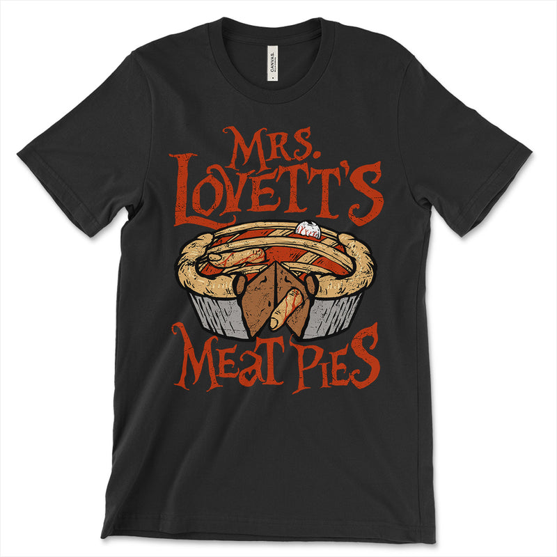 Mrs Lovett's Meat Pies T-Shirts