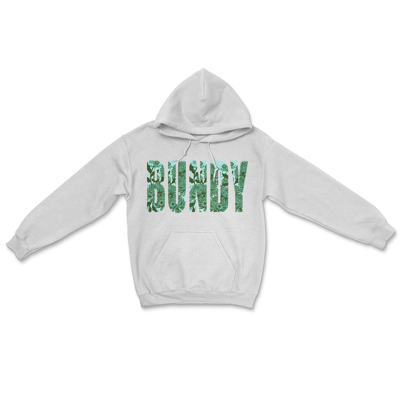 Ted Bundy Floral Hooded Sweatshirt