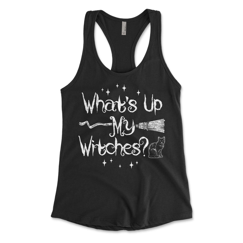 What's Up My Witches Womens Tank Top