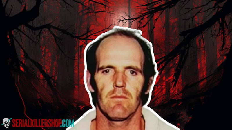 Ottis Toole photo with an ominous forest background