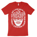 Ate His Liver Fava Beans Chianti Silence Lambs T-Shirt