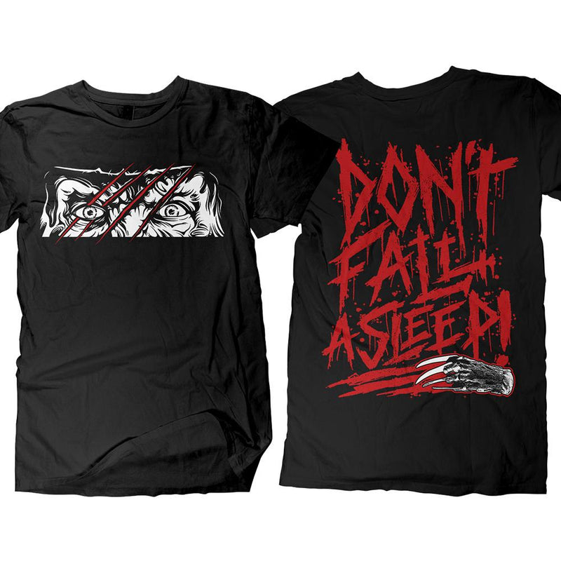 Don't Fall Asleep Horror Shirt