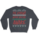 Freddy Christmas Sweatshirt Back