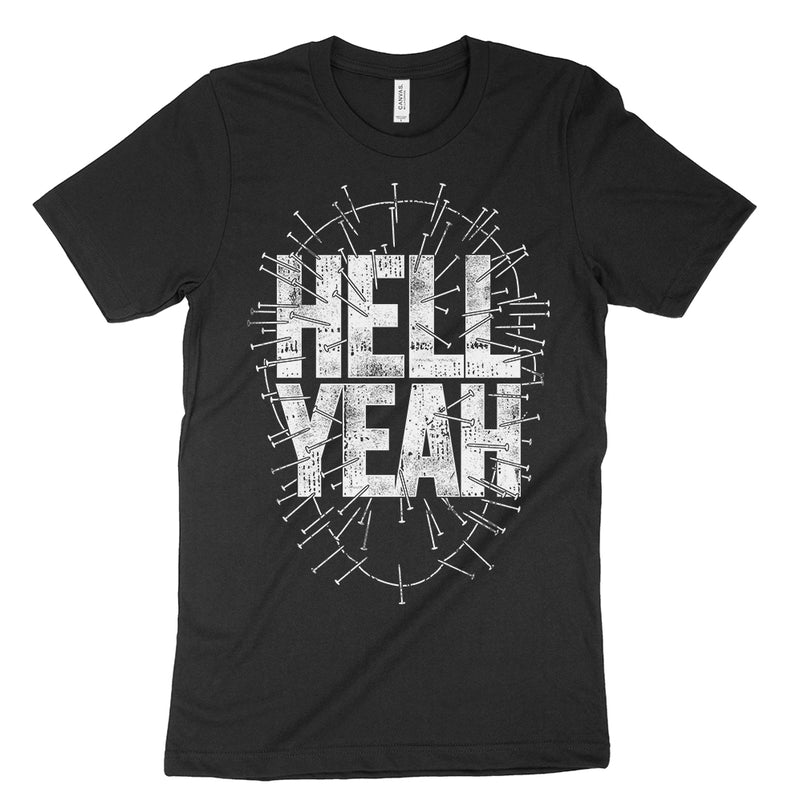 Hell Yeah Pinhead Horror Tee Shirt