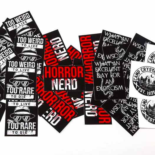 'Horror Stickers'