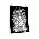 King of Thrones Horror Poster
