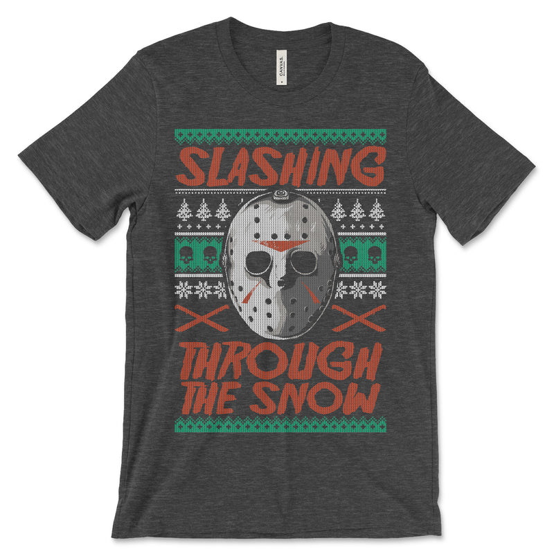 Slashing Snow Jason Christmas T Shirt