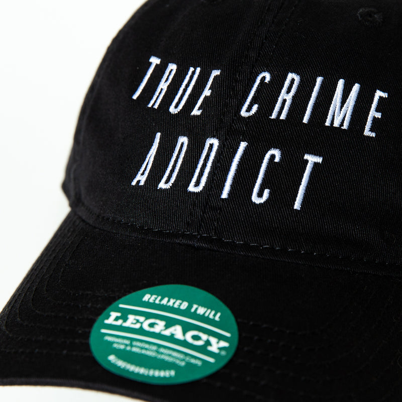 True Crime Addict Baseball Hat