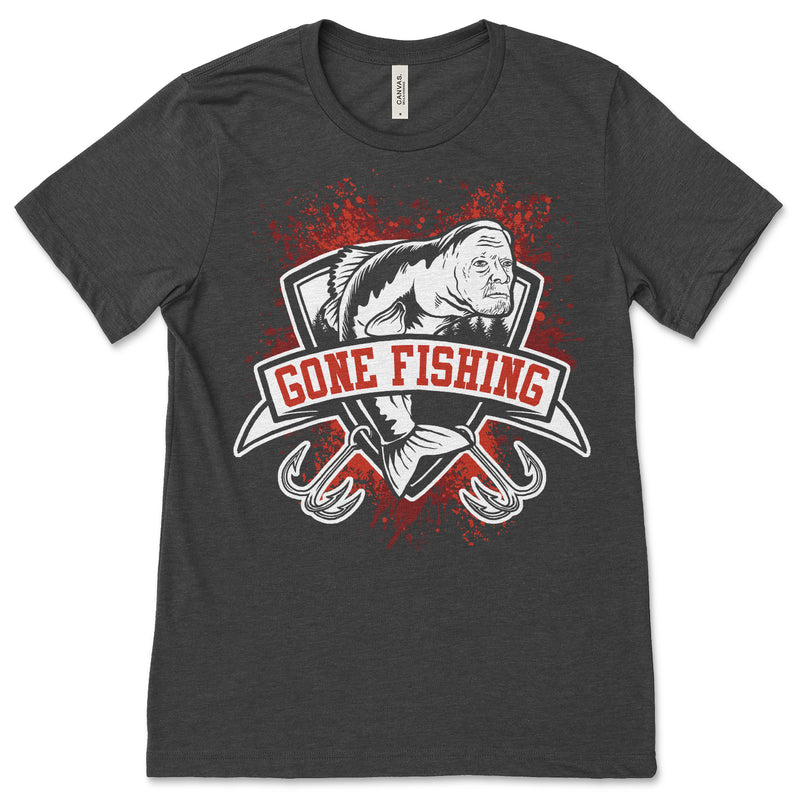 Albert Fish Gone Fishing T Shirt