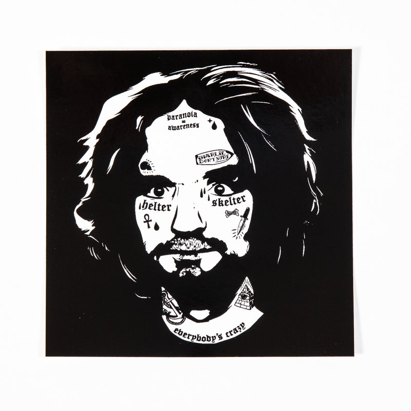 Charles Manson Sticker