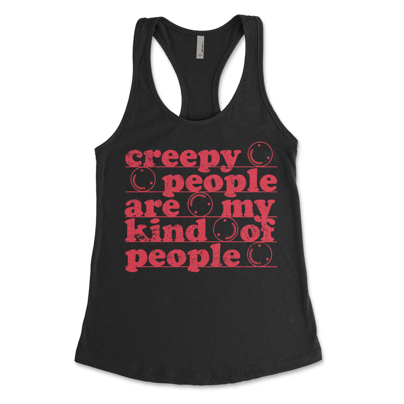 Creepy People Are My Kind of People Women's Tank Top