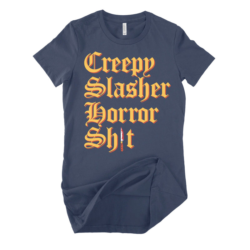 Creepy Slasher Horror Women's T-Shirt