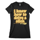 Drive A Stick Womens Shirt