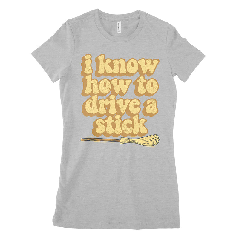 Drive A Stick Womens T Shirt