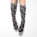 Ghost Face Calf Socks