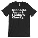 Horror Names T Shirt