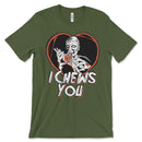 I Chews You Zombie Tee Shirt
