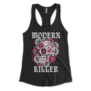 Modern Killer Floral Death Womens Tank Top