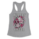 Modern Killer Floral Death Womens Tank