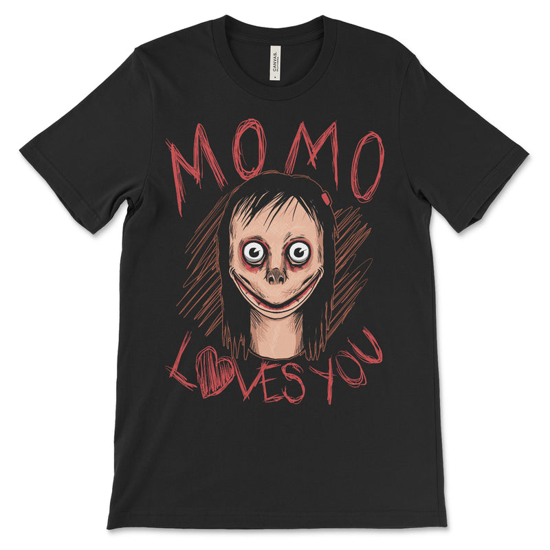 Momo Creepypasta Shirt