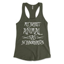 My Spirit Animal Has Scissor Hands Womens Tank