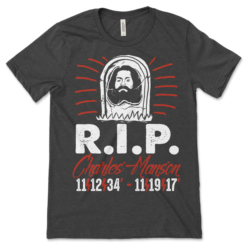 RIP Charles Manson Shirt