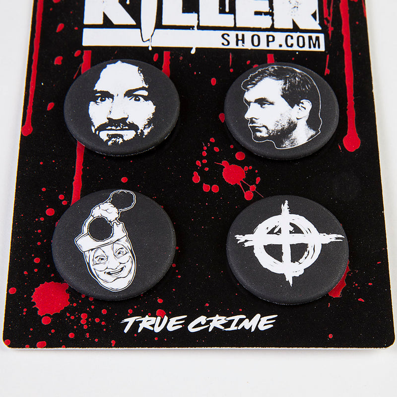 true crime serial killer pins