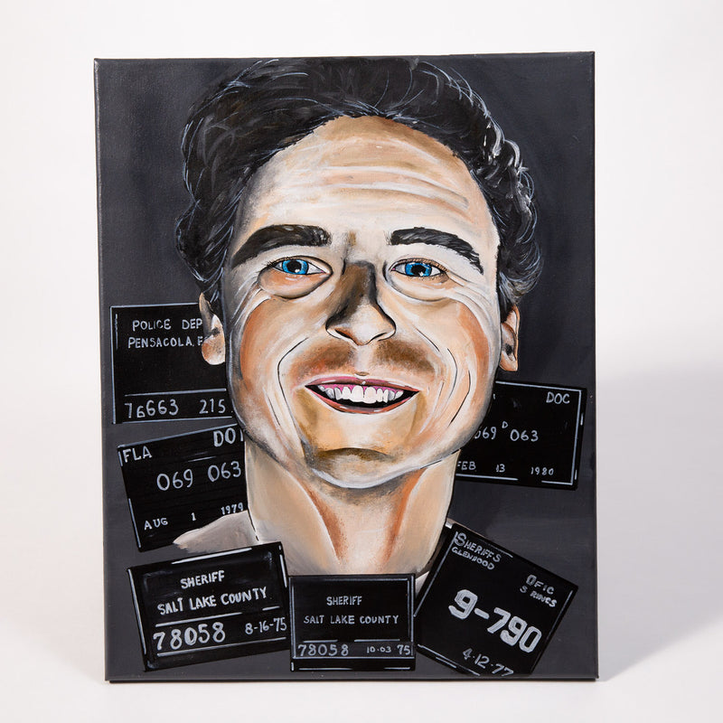 Ted Bundy Arrest Artwork
