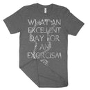 What An Excellent Day For Exorcism Tee Shirt