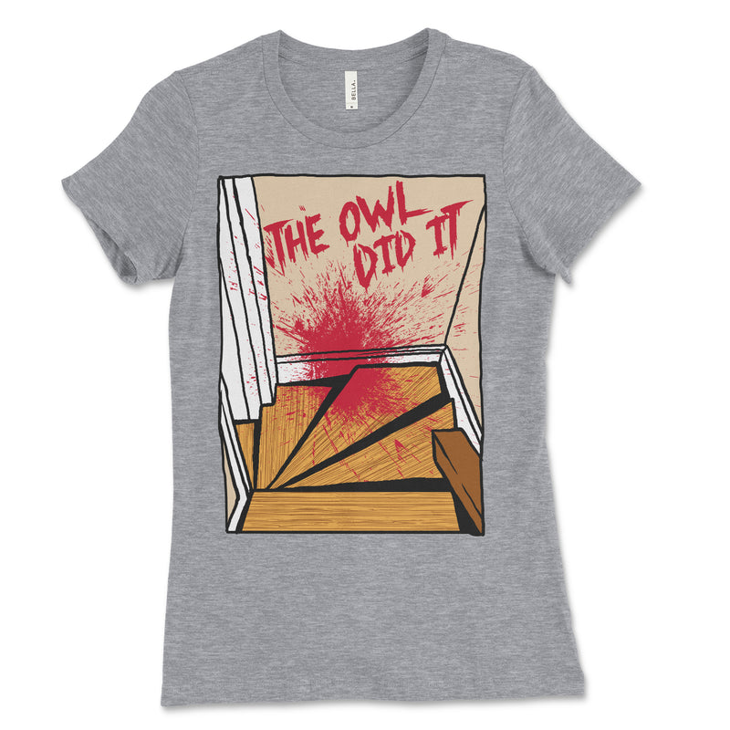 Women's The Owl Did It Staircase Shirt